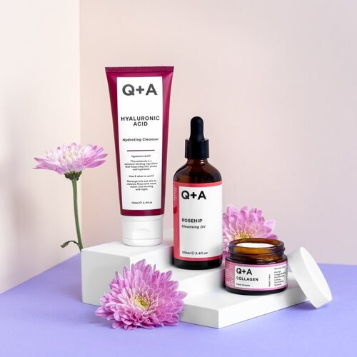 Q+A collagen krema za učvr&amp;scaron;ćivanje kože s kolagenom 50 g za žene Slike