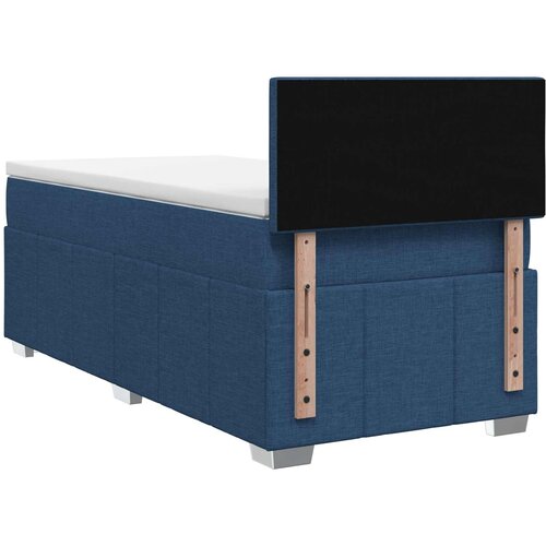  Boxspring krevet s madracem Plava 100 x 200 cm Tkanina Slike