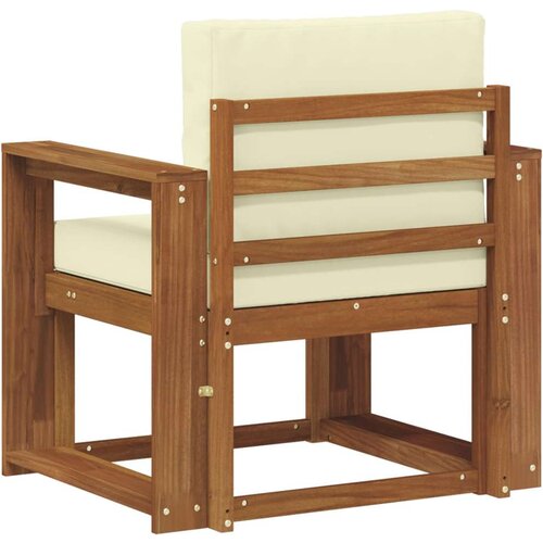  Set vanjskih sofa Čvrsto drvo akacije i poliester Slike