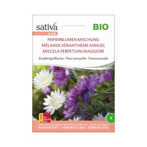 Sativa Bio enoletna roža &amp;quot;Me&amp;scaron;anica papirnatih cvetov&amp;quot; Slike