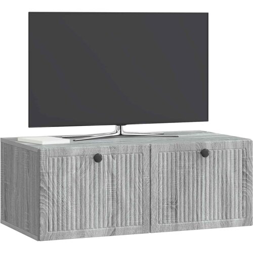  ormar za zid Siva sonoma 78,5 x 41 x 30 cm Konstruirano drvo Slike