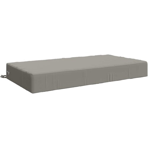  Jastuk za sjedalo SOEST 100% poliester Siva 120 x 80 x 15 cm Slike