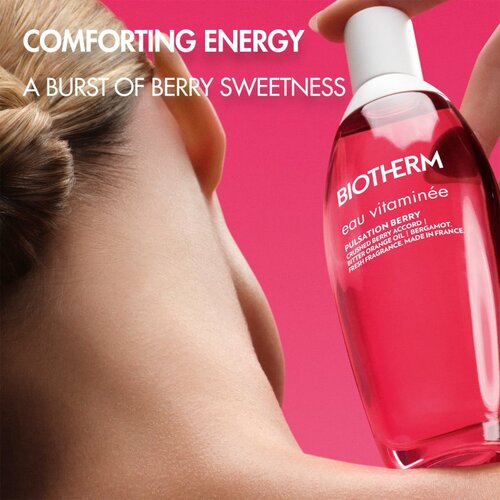 Biotherm Eau Vitamin&amp;eacute;e Pulsation Berry meglica za telo za ženske 100 ml Slike