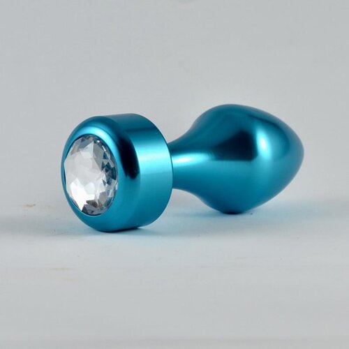 Lovetoy Rosebud Blue Analni čep z draguljem, (21077806) Cene