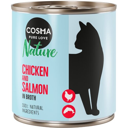 Cosma Ekonomično pakiranje Nature 12 x 280 g - Piletina i losos Cijene