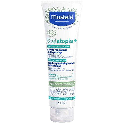 Mustela BIO Stelatopia+ umirujuća krema za djecu od rođenja 150 ml Cijene