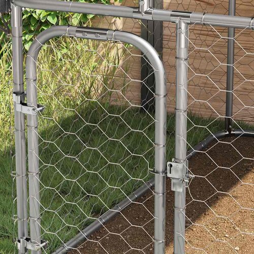  kavez za pse s krovom 200 x 100 x 150 cm Slike