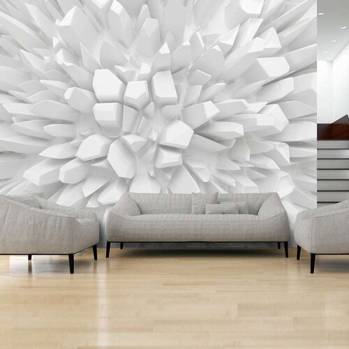  Tapeta - White dahlia 150x105 Slike