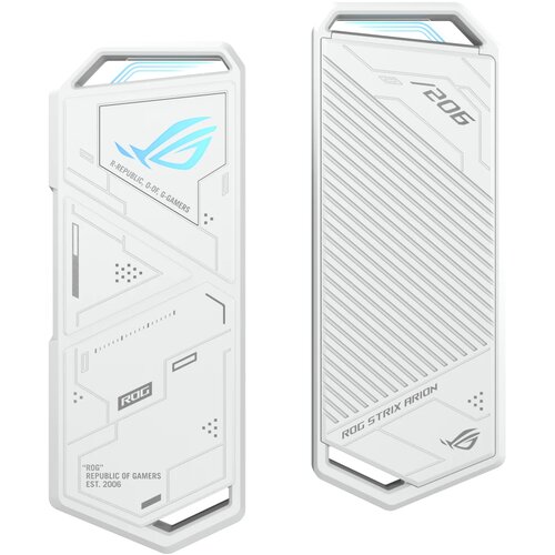 Asus ROG Strix Arion White Edition SSD enclosure M.2 Slike