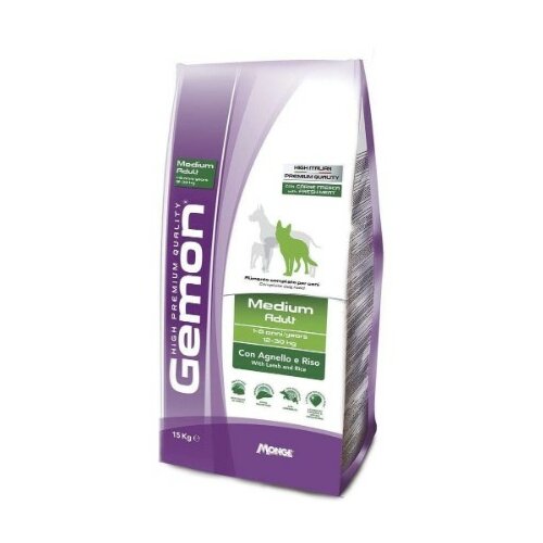 Gemon medium adult – granule 25/13 – hrana za srednje odrasle pse jagnjetina 3kg Cene