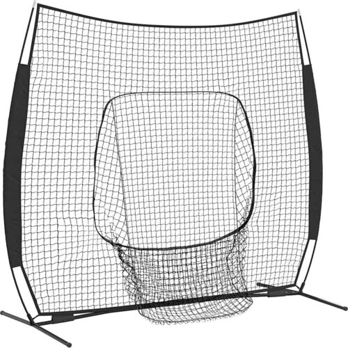  Mreža za vježbanje baseballa Crna 250 x 106 x 209 cm Poliester Slike