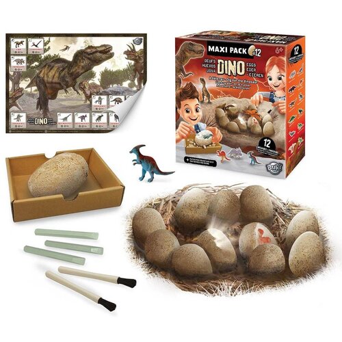  Buki&amp;reg; Set 12 jaja za iskopavanje Dino Mega Egg Slike