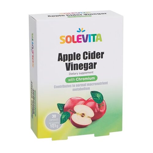 SOLEVITA jabukovo sirće, 30 kapsula Cene
