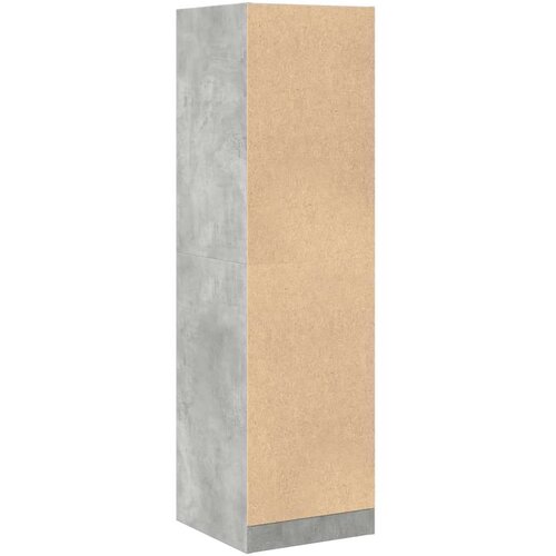 VidaXL Ormarić za lijekove boja betona 40x41x144,5cm konstruirano drvo Slike