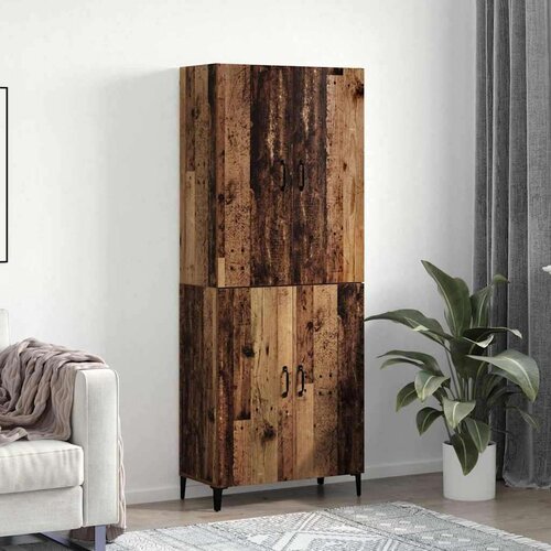  Highboard 2 pcs Staro drvo 69.5 x 34 x 180 cm Konstruirano drvo Cijene