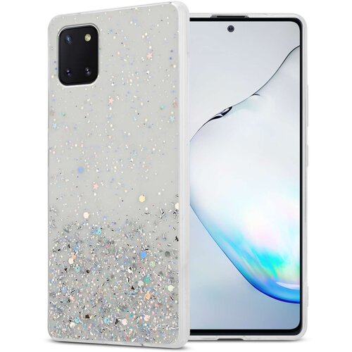  Samsung Galaxy A81/NOTE 10 LITE/M60s in prozorna z ble&scaron;čicami - Za&scaron;čitni ovitek iz prožnega silikona TPU s svetlečimi ble&scaron;čicami, (20860203) Cene