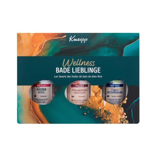 Kneipp Bath Oil Wellness set: Back Comfort (Rücken Wohl) 20 ml + Almond Blossom (Mandelblüten Hautzart) 20 ml + Deep Relaxation (Tiefen Entspannung) 20 ml Cene