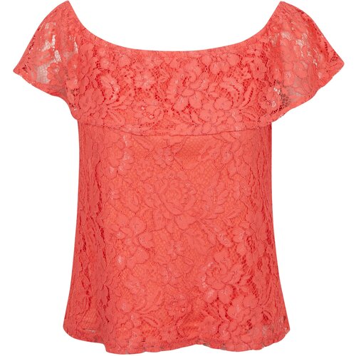 Orsay Pink Ladies Lace Blouse - Women Cene
