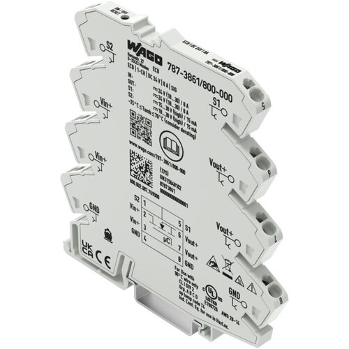 Wago GmbH & Co. KG Elektron. Odklopnik, 1-kanalni, DC 24 V 787-3861/800-000, (21268706) Cene