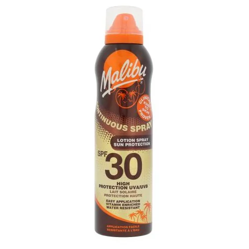 Malibu Continuous Spray SPF30 vodoodporen sprej za sončenje 175 ml