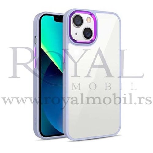  futrola clear sa bamperom za samsung A736 galaxy A73 5G lila Slike