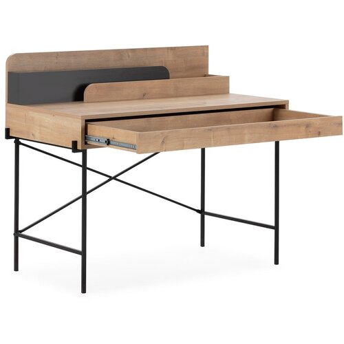 Marckeric Uredski radni stol od punog hrasta 60x113 cm Lila &amp;ndash; Slike