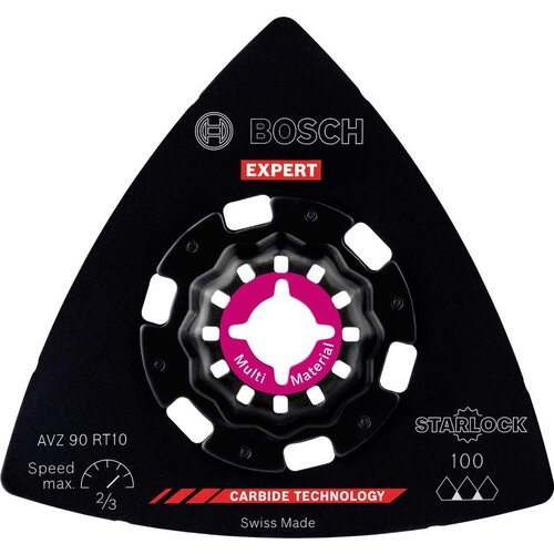 Bosch EXPERT Sanding Plate AVZ 90 RT10 list testere za vi&amp;scaron;enamenske alate od 90 mm - 2608900043 Slike