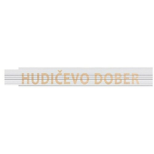 HEKA Zložljivi meter (Dolžina: 2 m, Bela, Natis: HUDIČEVO DOBER) Cene