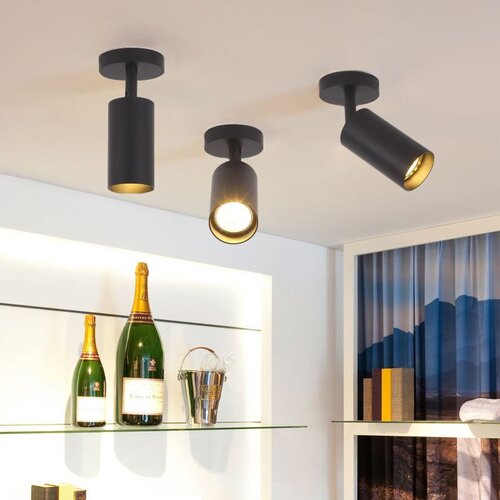 Toolight stropna visilica / zidni APP1244-1C BLACK Slike