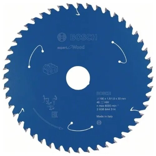 Bosch PROFESSIONAL list za akumulatorske krožne žage Expert for Wood 190x1,5/1x30 T48 2608644514 Cene
