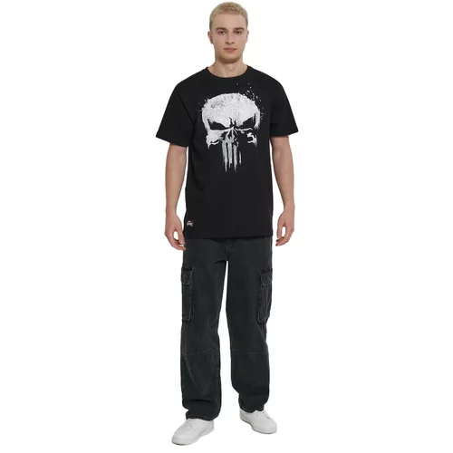 Cropp muška majica kratkih rukava Punisher - Crna  3618R-99X