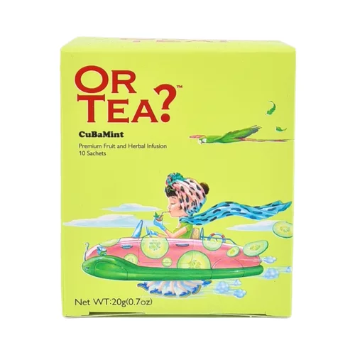 Or Tea? CuCumberMint - Škatla - čajne vrečke 10 kosov