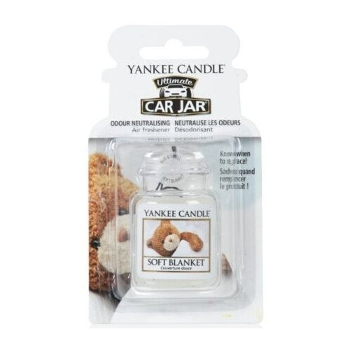Yankee Candle soft blanket car jar di&amp;scaron;ava za avto 1 ks Slike