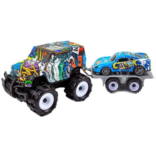  Set terensko vozilo, prikolica i trkački auto Cene