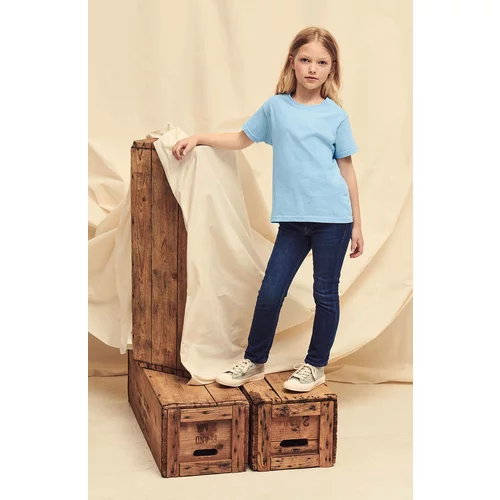 Fruit Of The Loom Blue T-shirt for Children Original