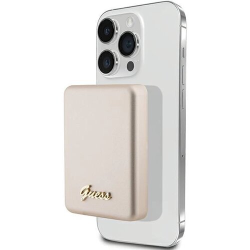 Guess INDUKCIJSKI POWERBANK ZA MAGSAFE 5W 3000MAH ZLAT OVITEK ZA IPHONE, (21834950) Cene
