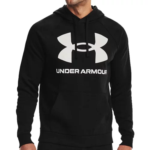 Under Armour muški pulover Fleece Big Logo crna Crna