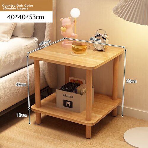  Fenjiexian Klub sto, 40x53x40 cm, Hrast Slike