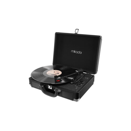  Gramofon Mikado Nostalgia MN-P317 Black Turntable + Rca + Bluetooth Supported Music Box, 22397 Cijene