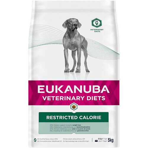 Eukanuba VETERINARY DIETS Restricted Calorie - Varčno pakiranje: 2 x 5 kg Cene