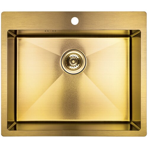 LAVEO Inox sudoper Marmara sa sifonom, zlatni, 51x59 cm Cijene