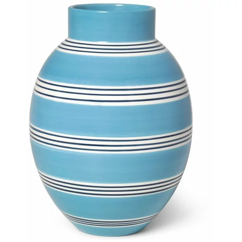 Kähler Design Modra keramična vaza Nuovo, višina 30 cm