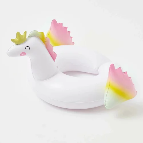Sunnylife napihljiv otroški plavalni obroč unicorn