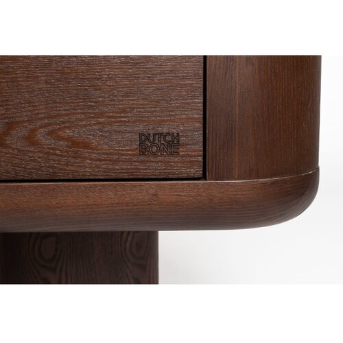 Dutchbone Komoda v jesenovem dekorju v temni naravni barvi 100x98x40 cm Herman &amp;ndash; Slike