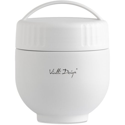 Vialli Design Bela termovka za hrano iz nerjavečega jekla 680 ml Fuori &ndash; Cene