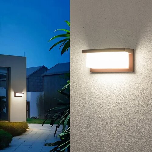  Brilagi - Spolja&amp;scaron;nja zidna svetiljka BRICKY 1xE27/60W/230V braon IP54 Slike