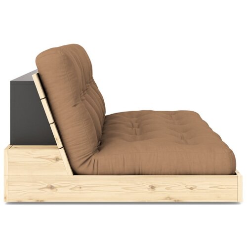 Karup Design Rjava raztegljiva sedežna garnitura 196 cm Base &amp;ndash; Slike