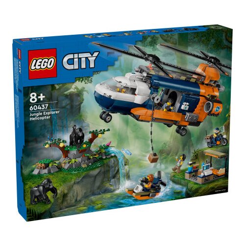 Lego 60437 Helikopter – istraživač džungle u kampu baze ( 60437 ) Cene