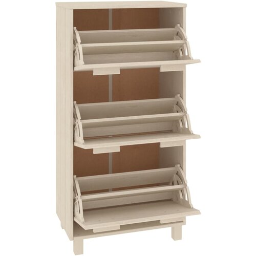  za cipele HAMAR boja meda 59,5x35x117 cm od borovine Slike