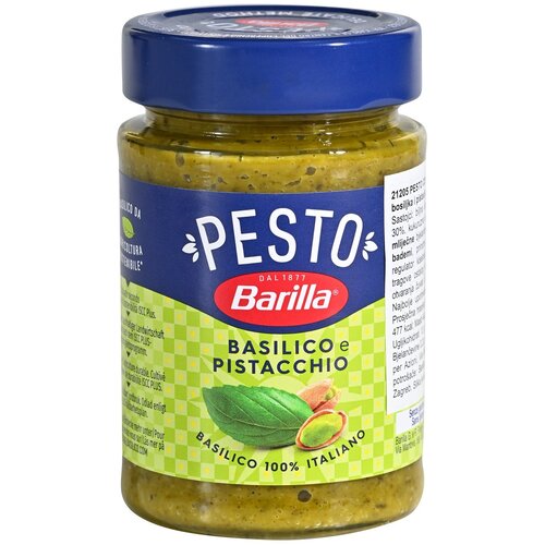 Barilla Pesto sos pistacchio 190g Slike